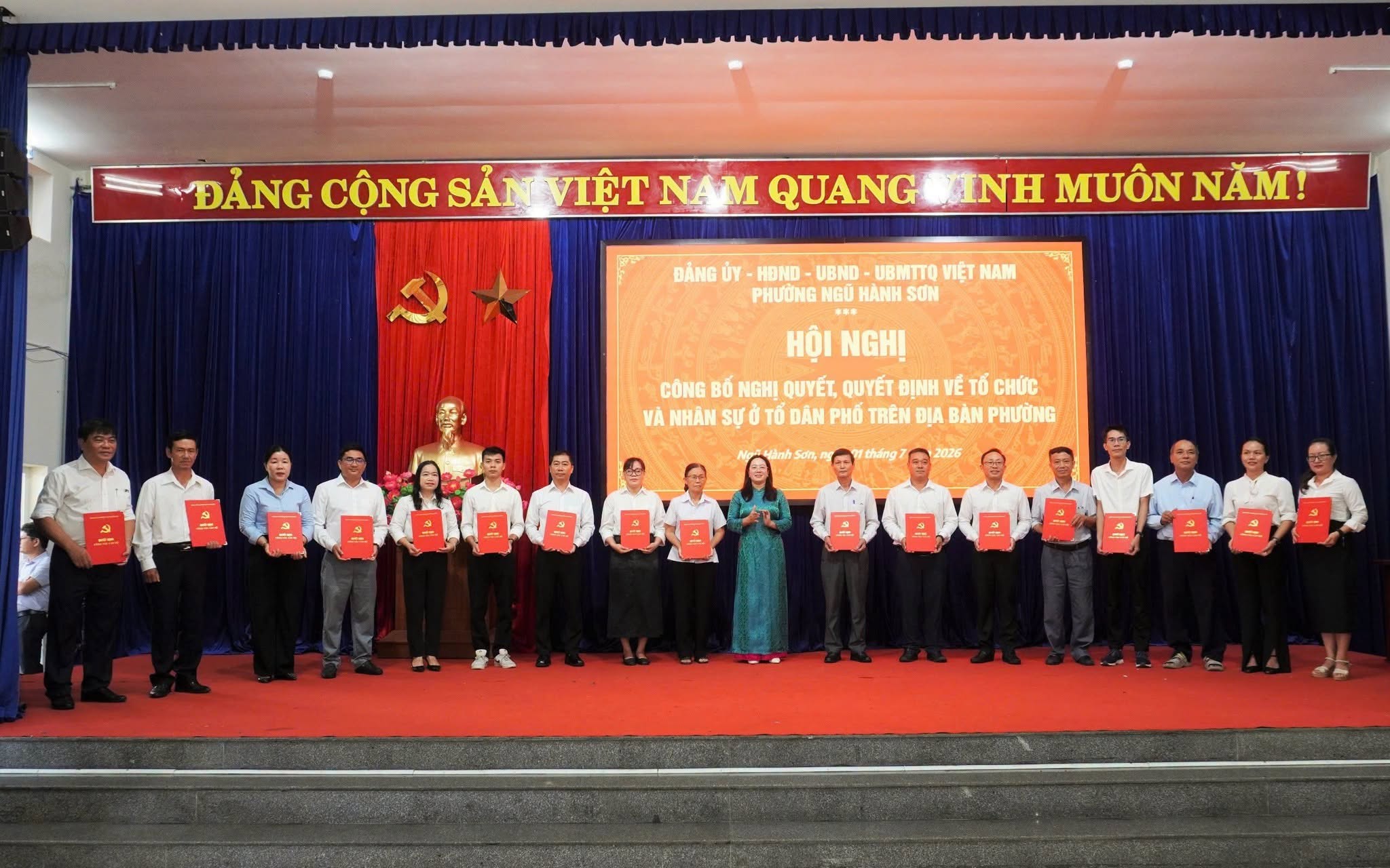 Chúc mừng thành lập Tổ dân phố Đông Trà 2